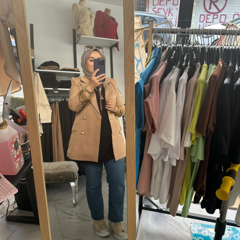 Blazer Ceket Slim Fit - Görsel 3