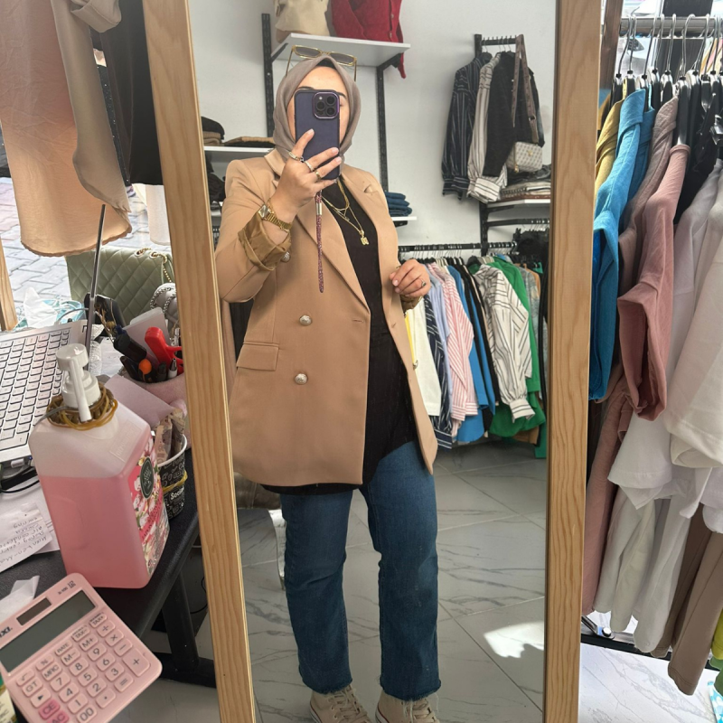 Blazer Ceket Slim Fit - Görsel 4