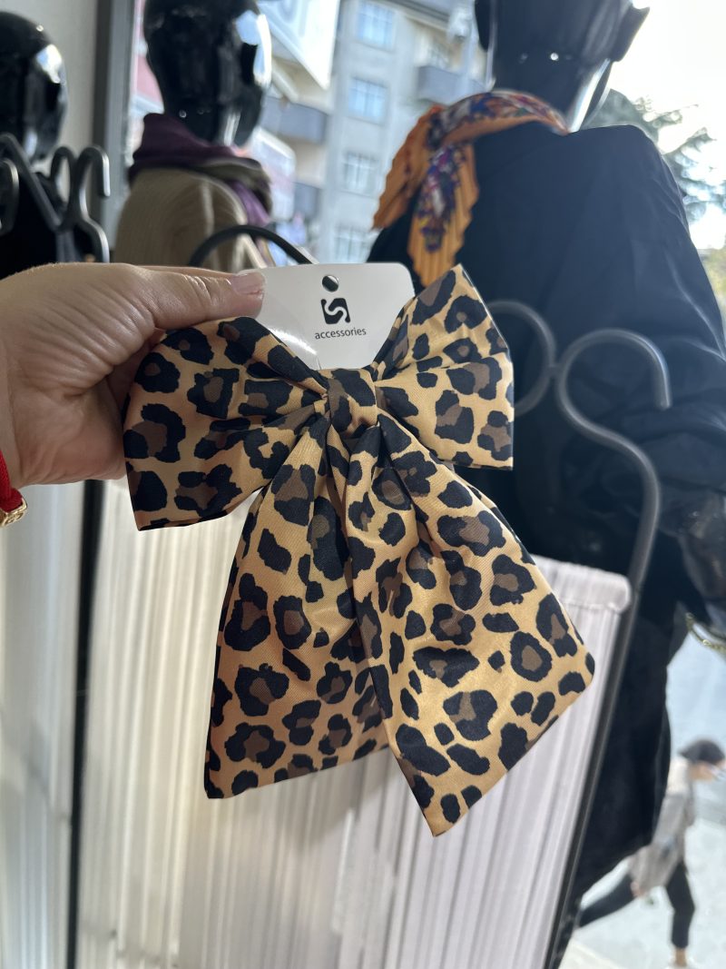 Leopar Fiyonk Büyük Toka - Görsel 3