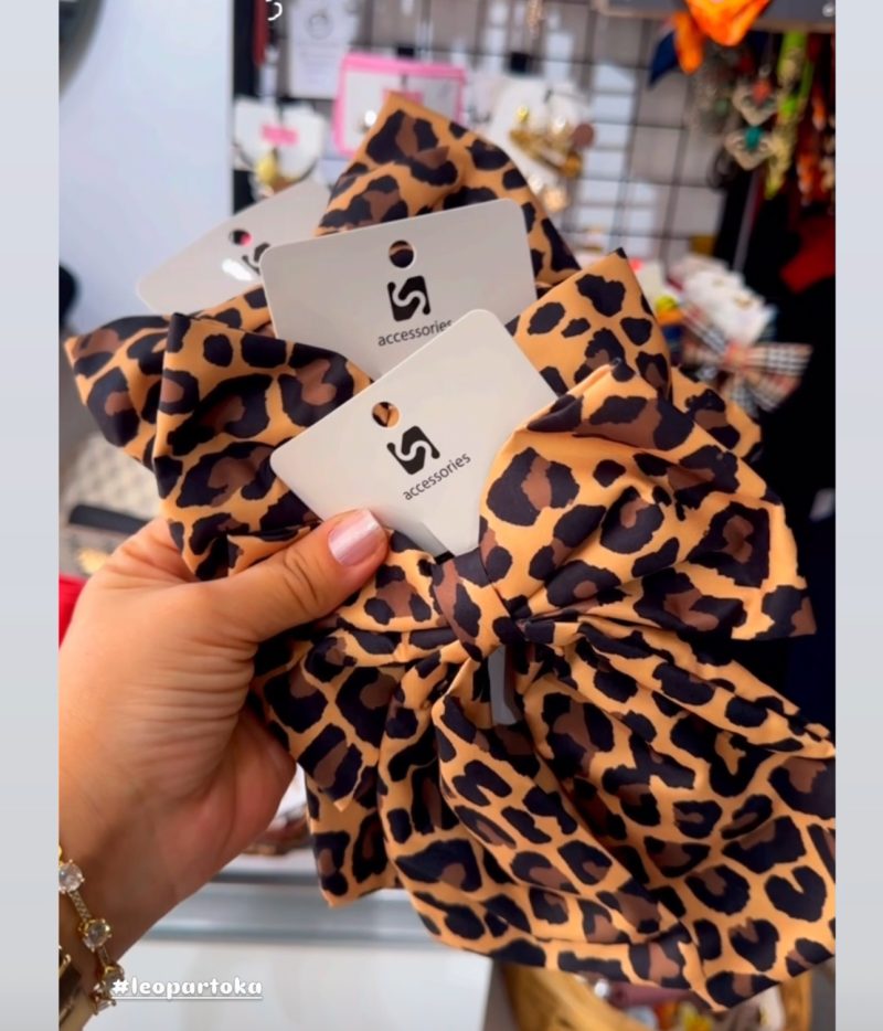 Leopar Fiyonk Büyük Toka