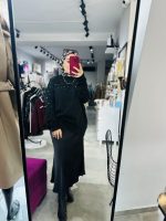 Mat Saten Midi Etek