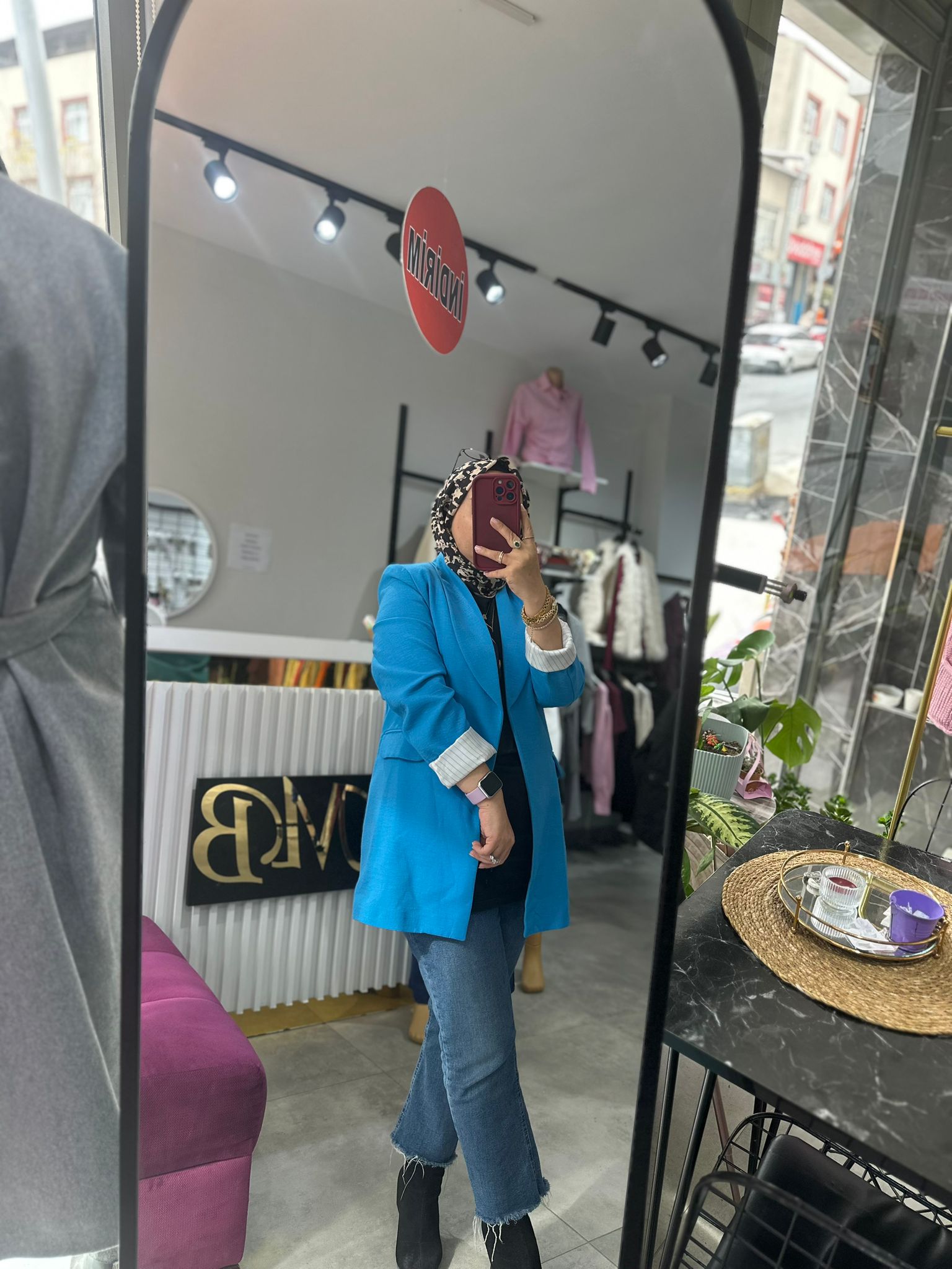 BLAZER KETEN CEKET - Görsel 3