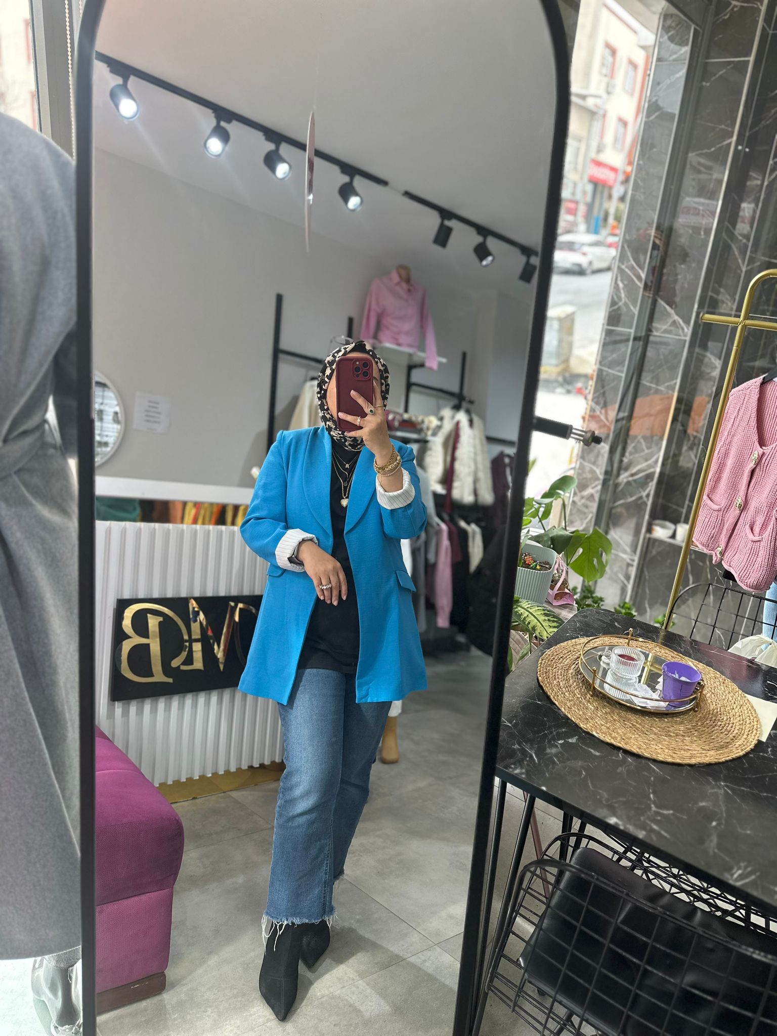 BLAZER KETEN CEKET - Görsel 4