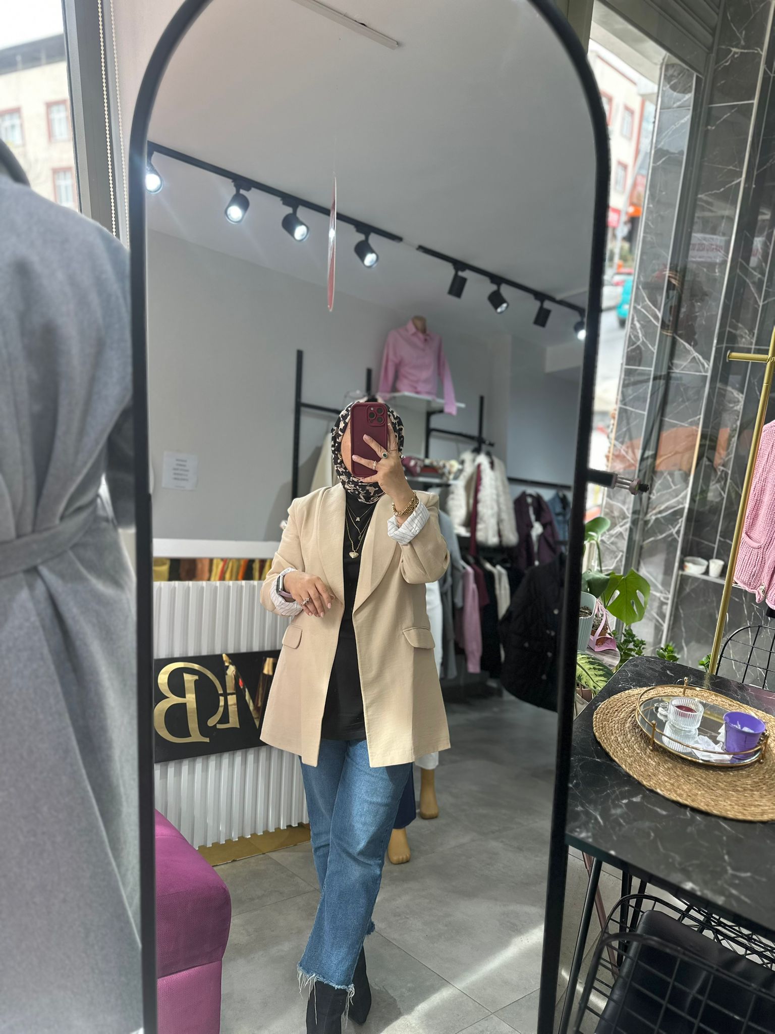 BLAZER KETEN CEKET - Görsel 5