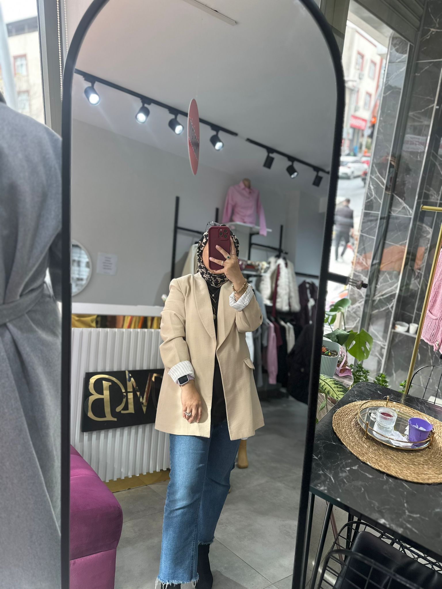 BLAZER KETEN CEKET - Görsel 6